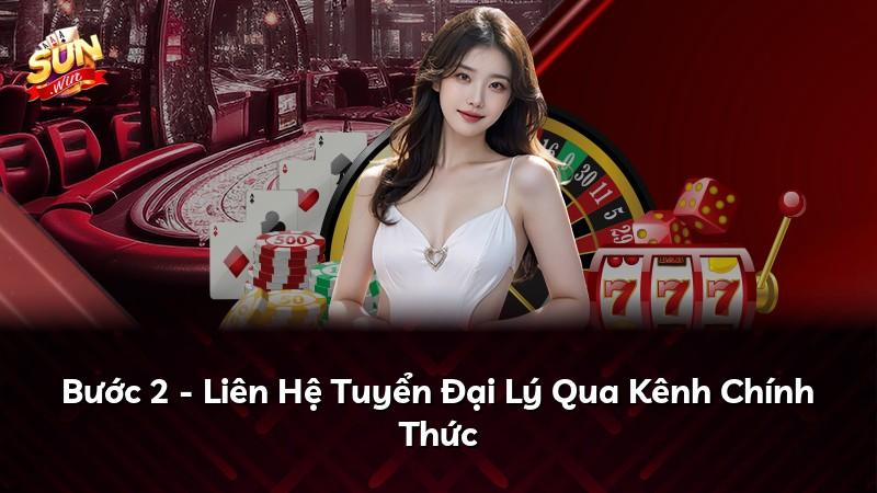 Bước 2 - Liên Hệ Tuyển Đại Lý Qua Kênh Chính Thức