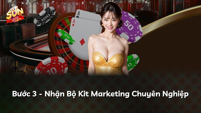 Bước 3 - Nhận Bộ Kit Marketing Chuyên Nghiệp