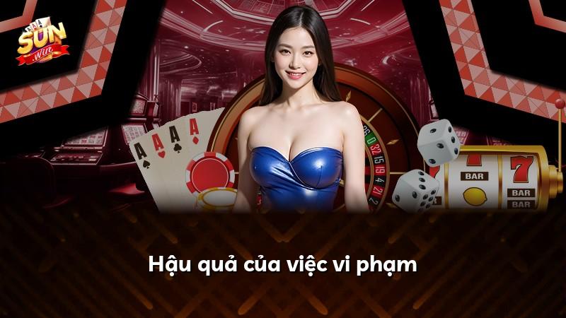 Hậu quả của việc vi phạm